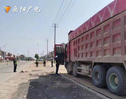 岳阳市交通运输综合行政执法支队 开展公路路域环境整治